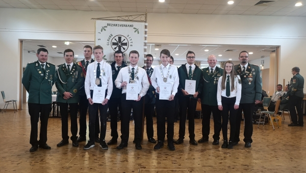Bezirksjungschützentag Kirchborchen - Ergebnisse